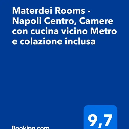 Materdei - Centro, Con Cucina Vicino Metro E Colazione Inclusa Vendégház